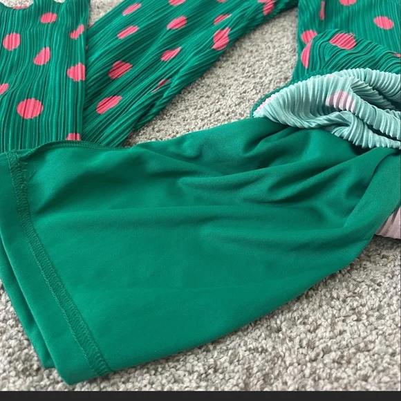 Dressed In Lala Retro Watermelon Plisse PANTS ONLY BNWOT SIZE SMALL - Picture 3 of 3